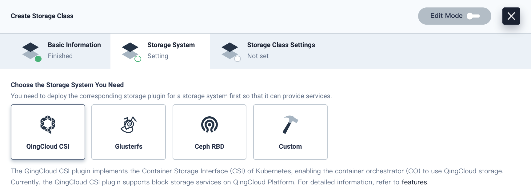 create-storage-class-storage-system