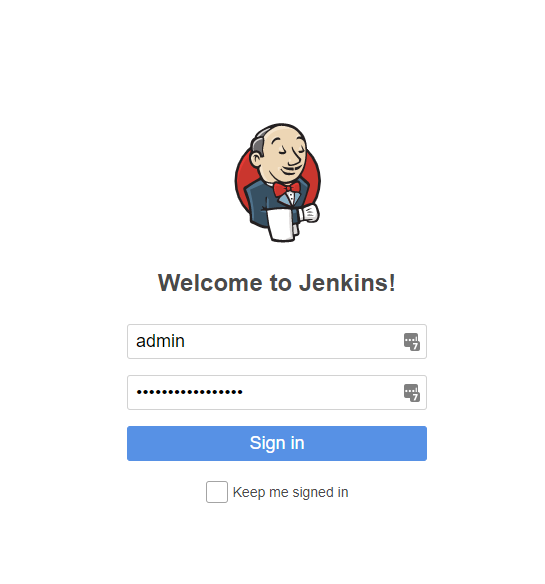 Jenkins 登录页面